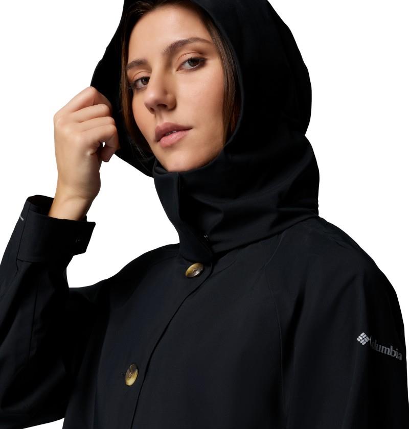 AmazeTrench Rain Jacket - Womens - black 1