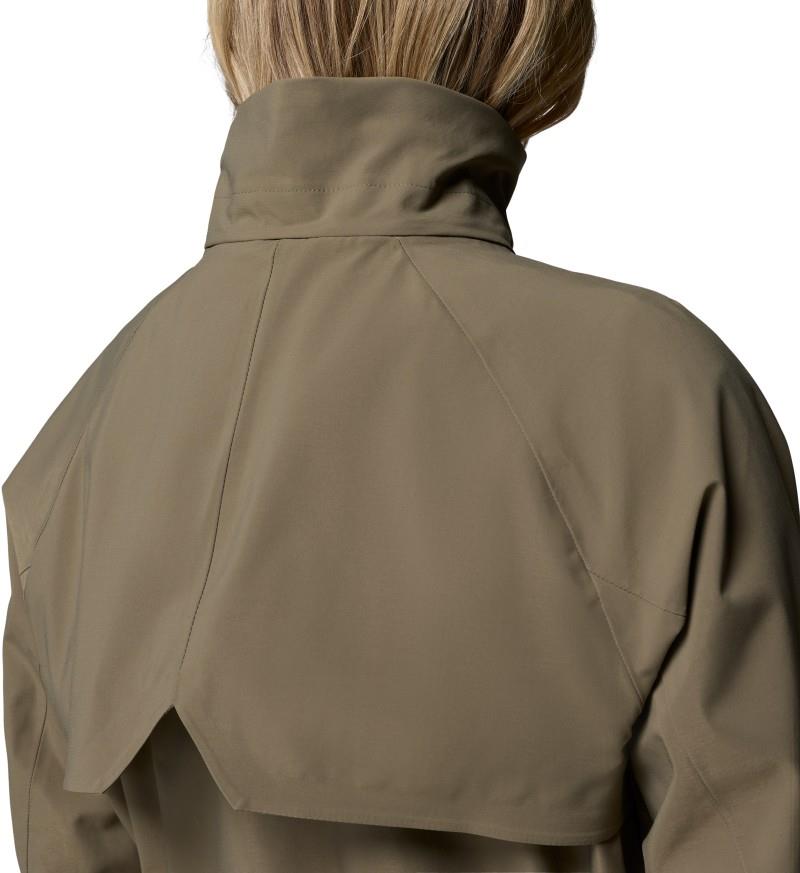 AmazeTrench Rain Jacket - Womens - stone green 1
