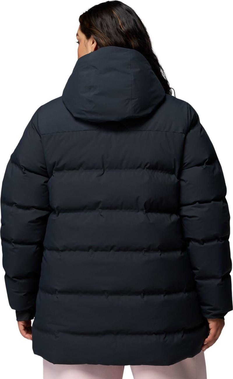 Amaze Puff Heat Seal Mid Hooded Jacket, Extended - Womens - black 1