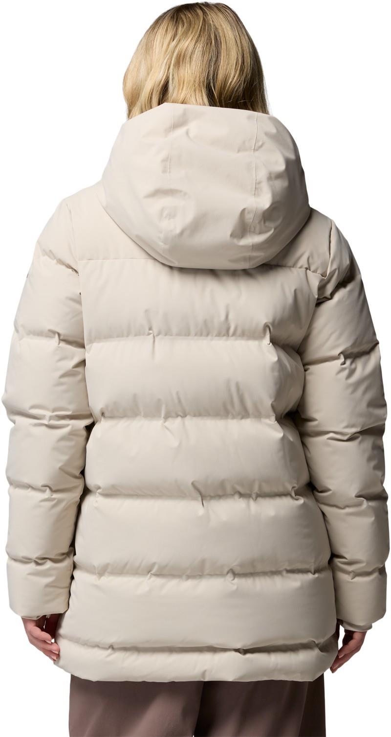 Amaze Puff Heat Seal Mid Hooded Jacket, Extended - Womens - dark stone 1