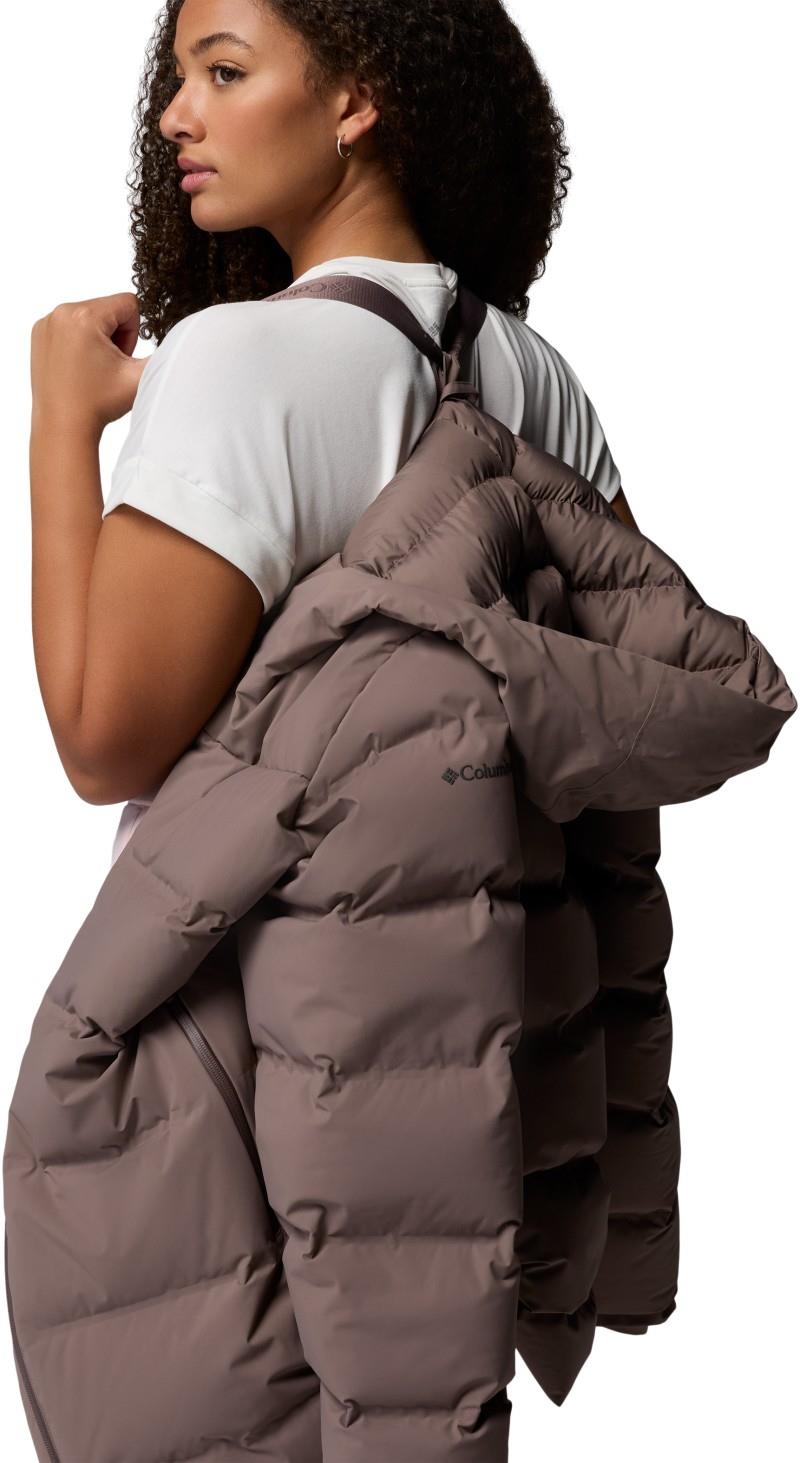 Amaze Puff Heat Seal Mid Hooded Jacket, Extended - Womens - iron 1