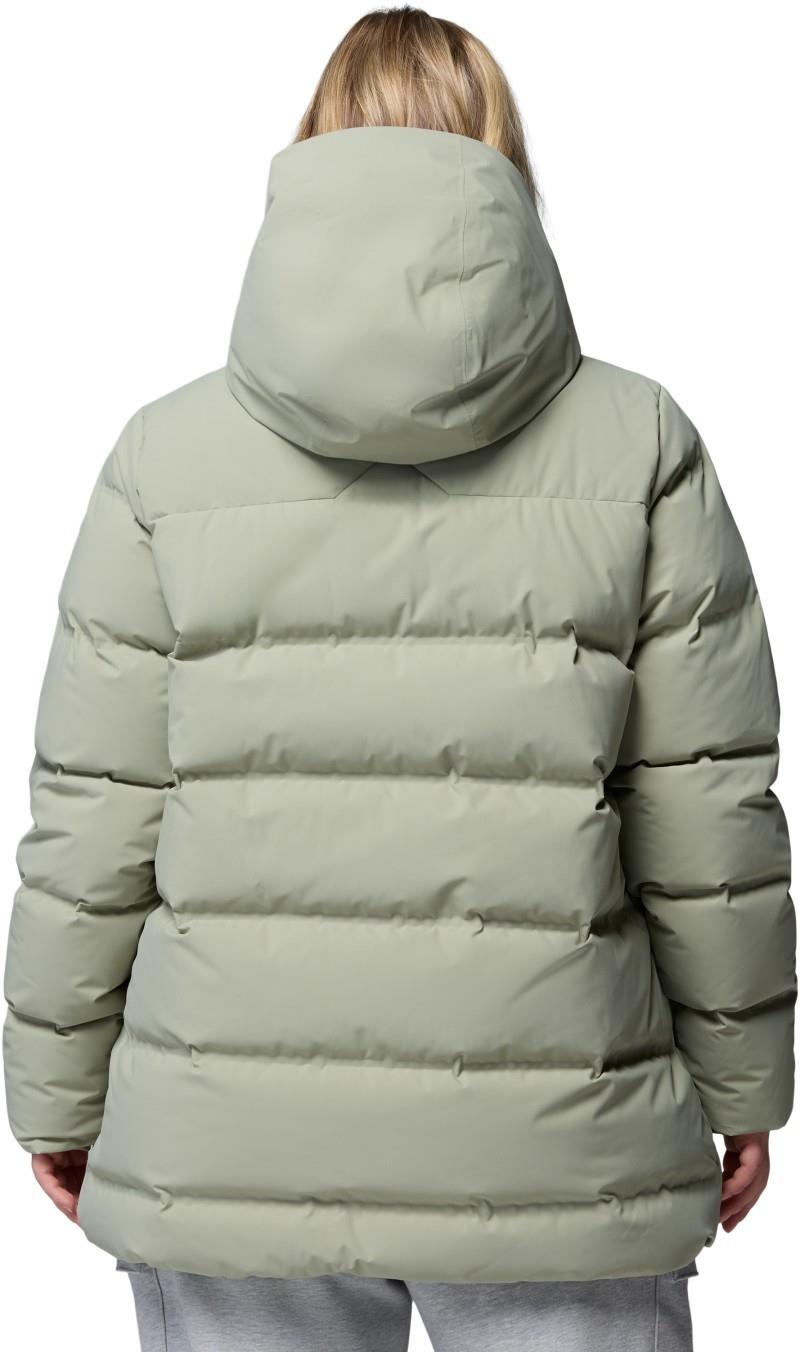 Amaze Puff Heat Seal Mid Hooded Jacket, Extended - Womens - safari 1