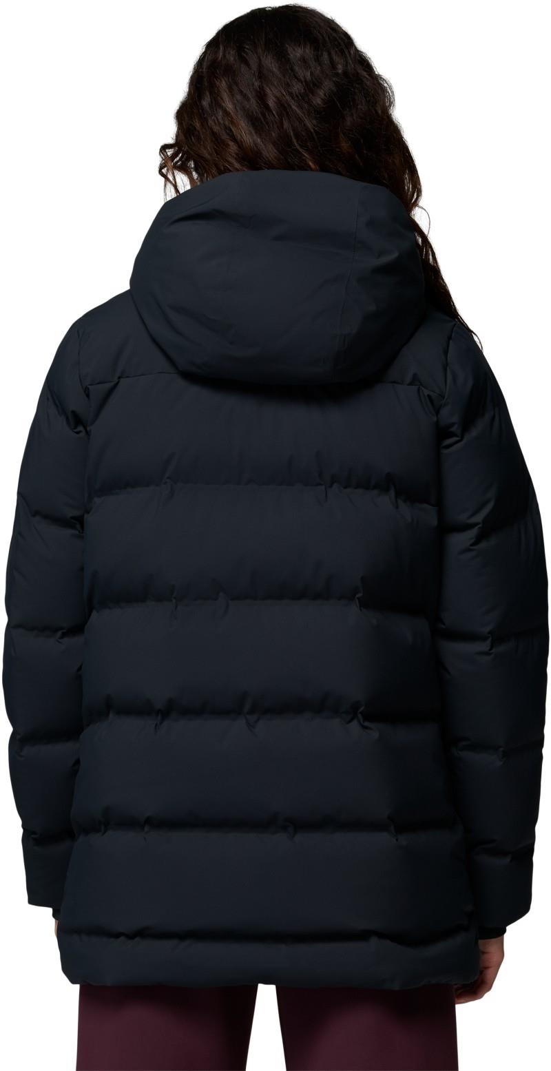Amaze Puff Heat Seal Mid Hooded Jacket - Womens - black 1