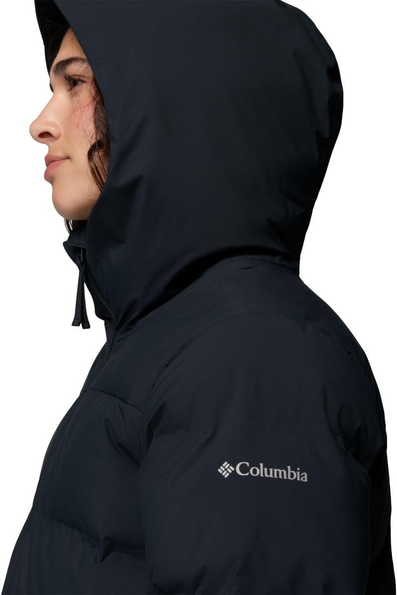 Amaze Puff Heat Seal Mid Hooded Jacket - Womens - black 1