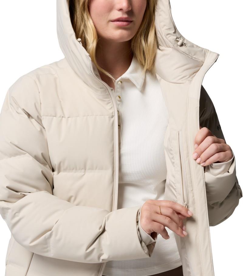 Amaze Puff Heat Seal Mid Hooded Jacket - Womens - dark stone 1