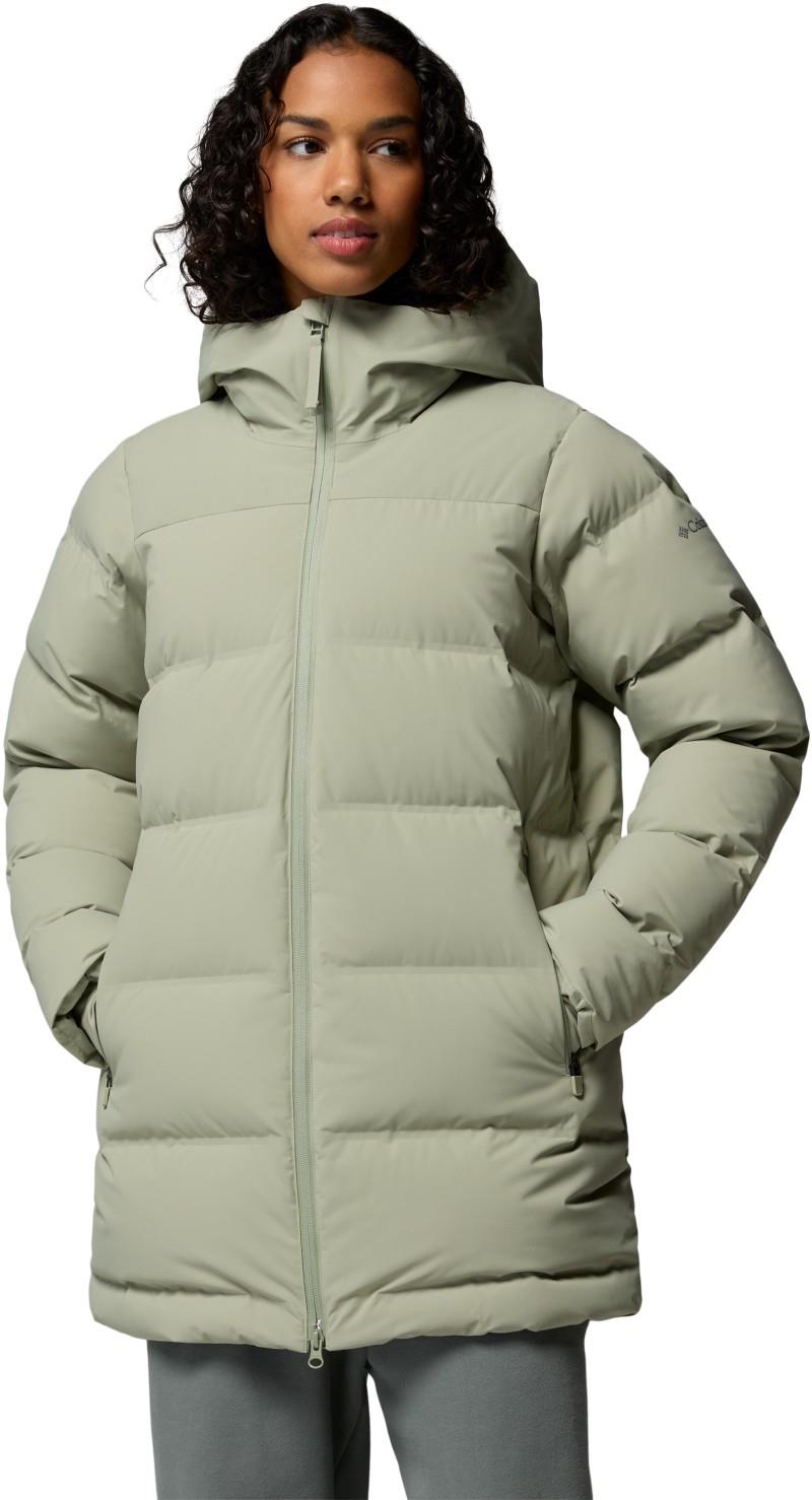 Amaze Puff Heat Seal Mid Hooded Jacket - Womens - safari 1