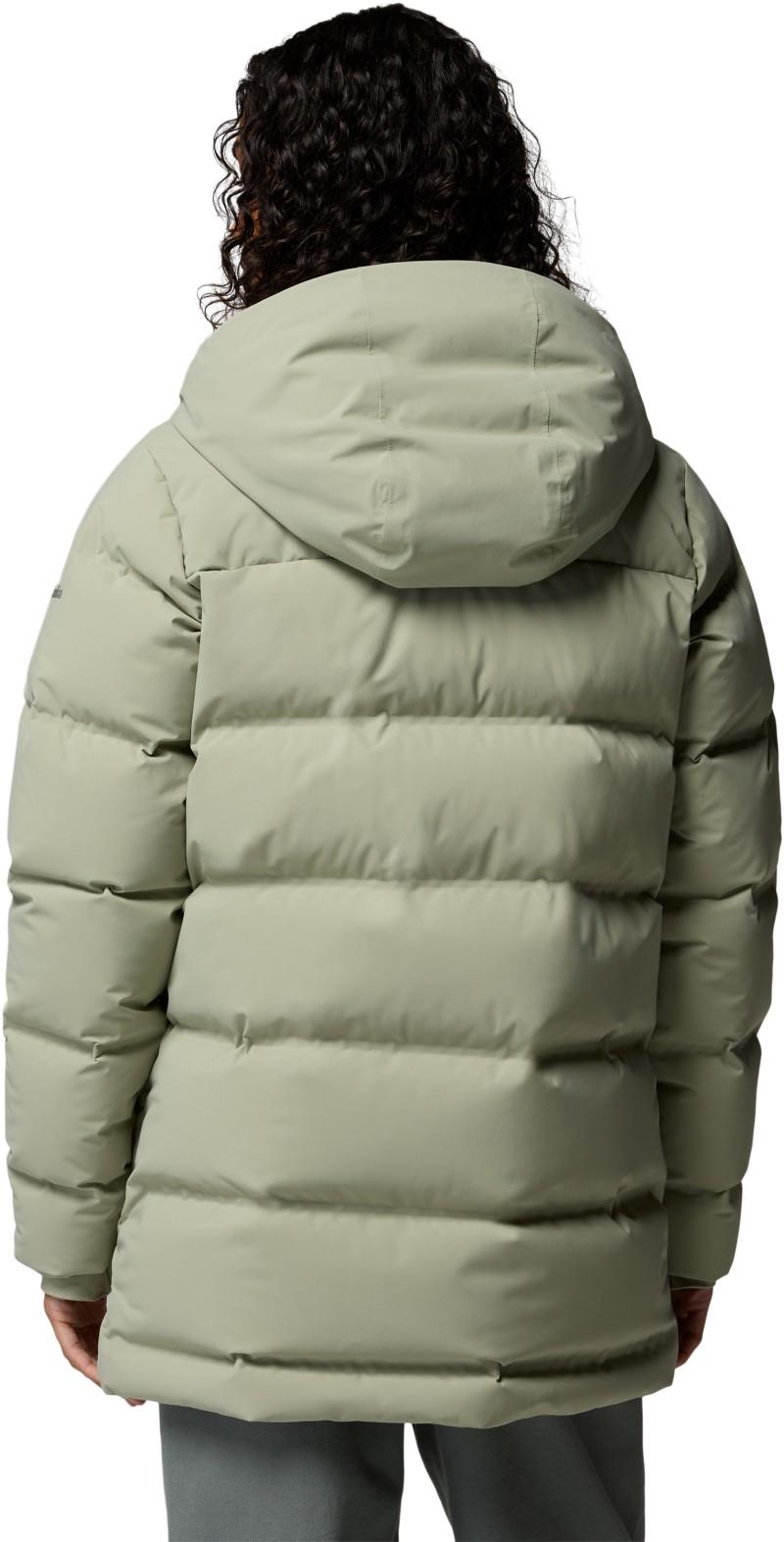 Amaze Puff Heat Seal Mid Hooded Jacket - Womens - safari 1