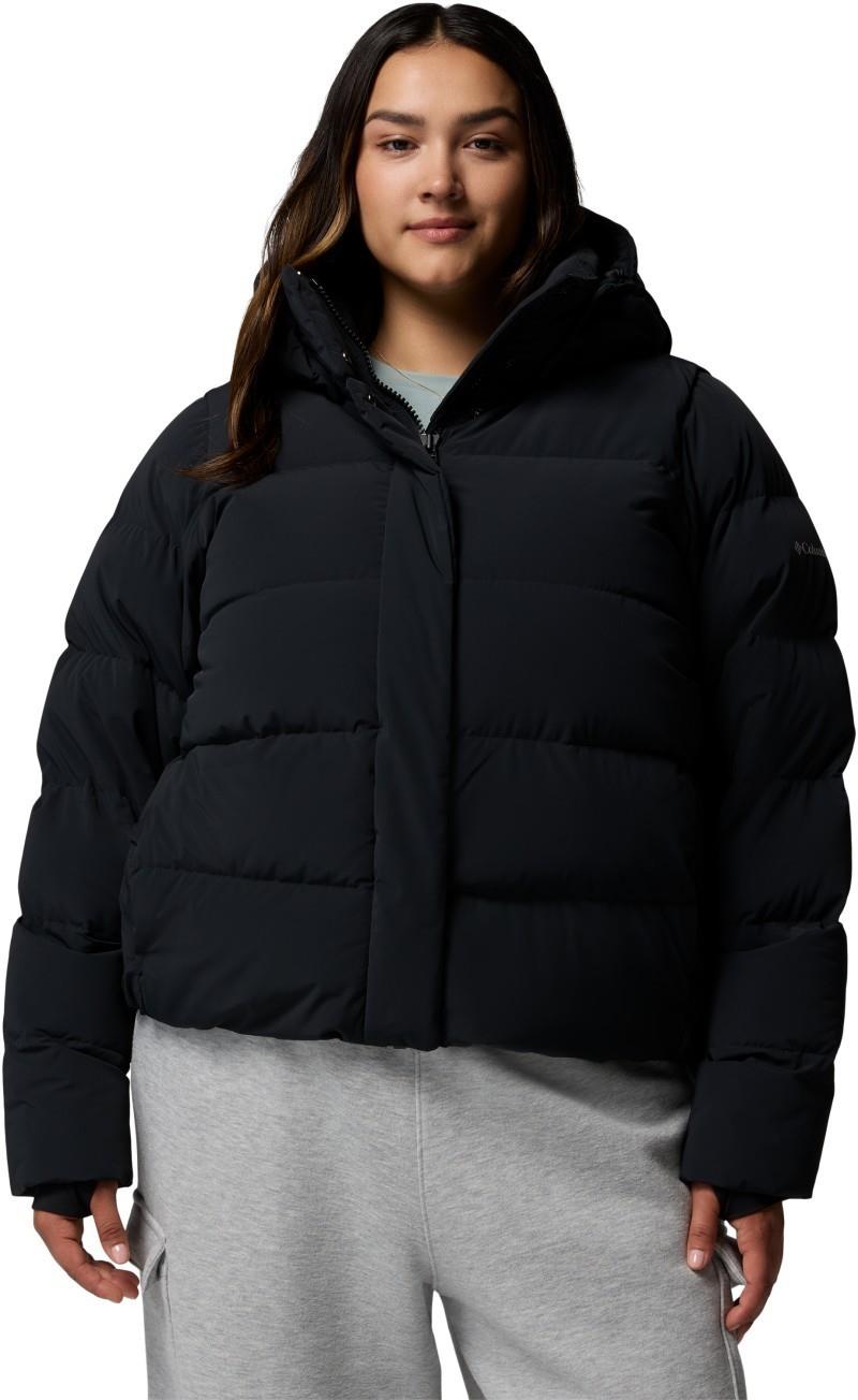 Amaze Puff Hooded Jacket, Extended - Womens - black 1