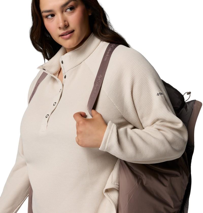 Amaze Puff Hooded Jacket, Extended - Womens - iron high shine 1