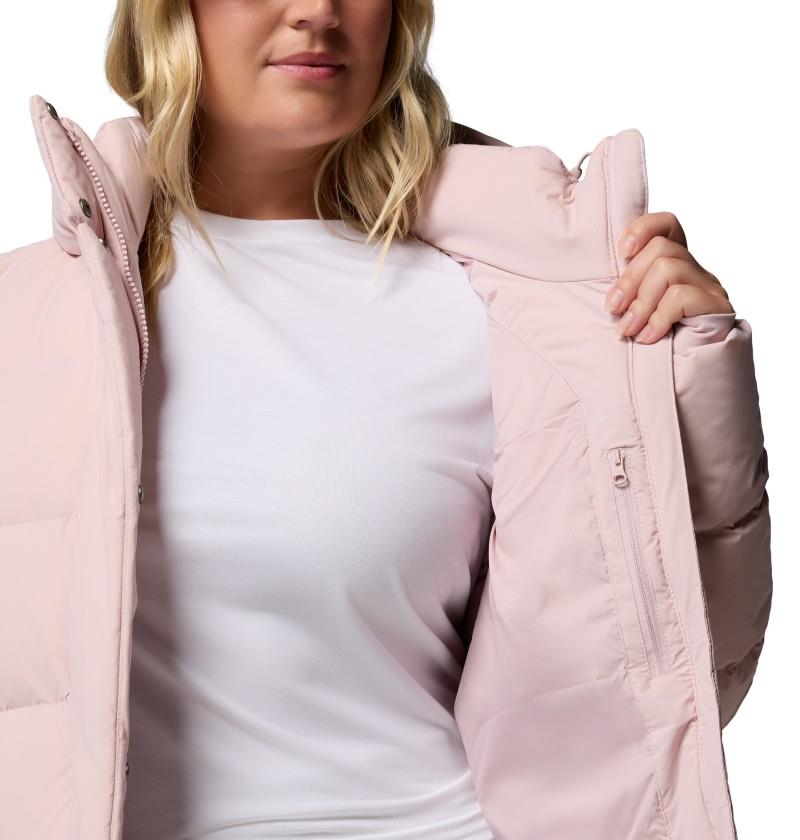 Amaze Puff Hooded Jacket, Extended - Womens - mineral pink 1