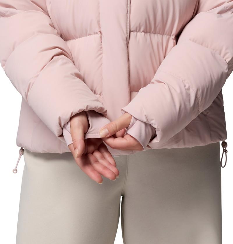 Amaze Puff Hooded Jacket, Extended - Womens - mineral pink 1