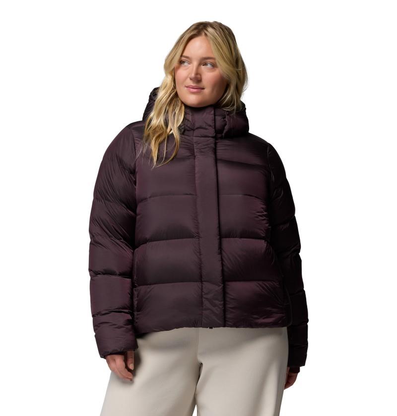 Amaze Puff Hooded Jacket, Extended - Womens - moonvista high shine 1