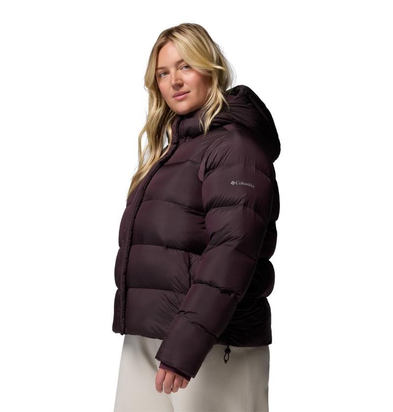Amaze Puff Hooded Jacket, Extended - Womens - moonvista high shine 1