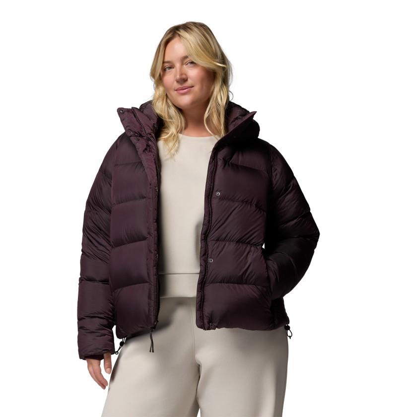 Amaze Puff Hooded Jacket, Extended - Womens - moonvista high shine 1