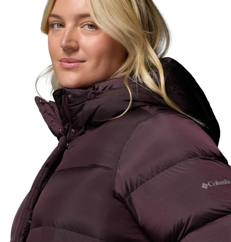 Amaze Puff Hooded Jacket, Extended - Womens - moonvista high shine 1