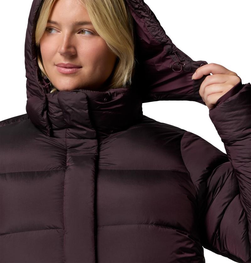 Amaze Puff Hooded Jacket, Extended - Womens - moonvista high shine 1