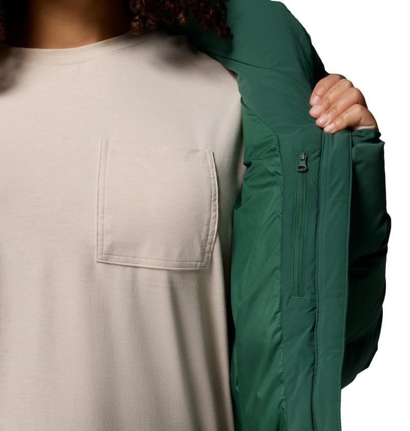 Amaze Puff Hooded Jacket, Extended - Womens - rain forest 1
