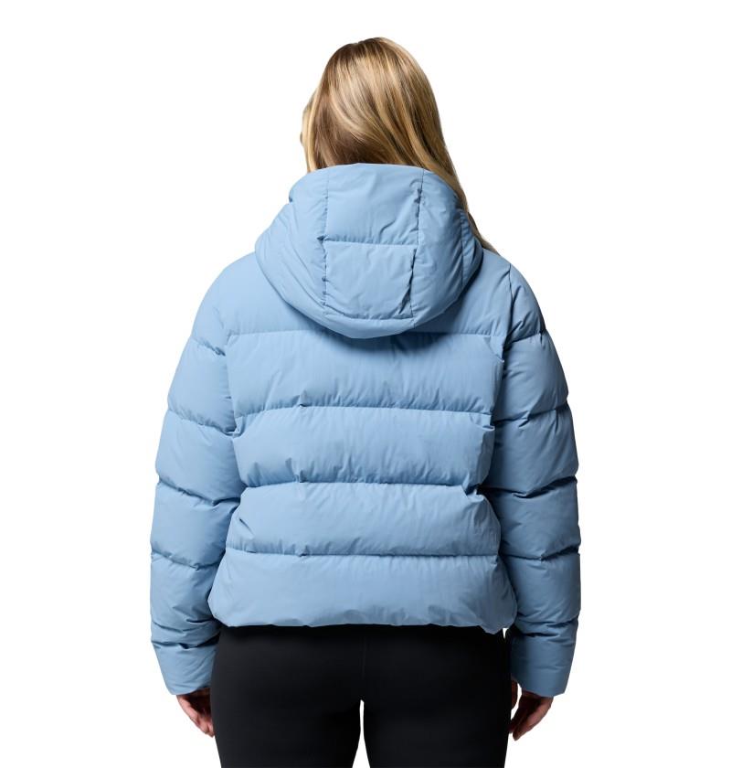 Amaze Puff Hooded Jacket, Extended - Womens - rainy day 1
