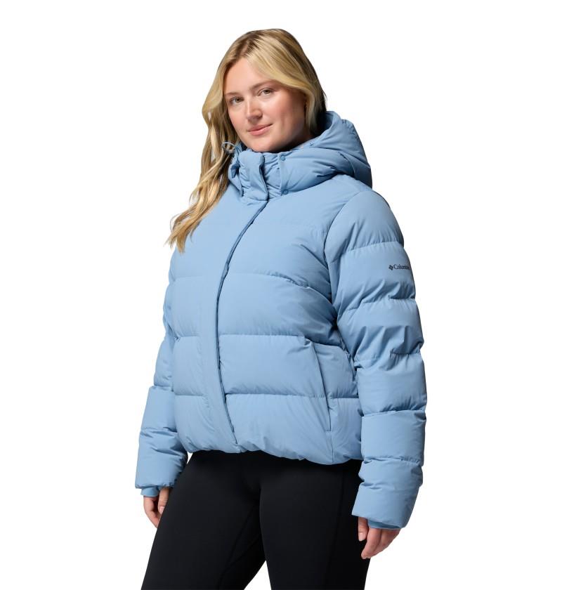 Amaze Puff Hooded Jacket, Extended - Womens - rainy day 1