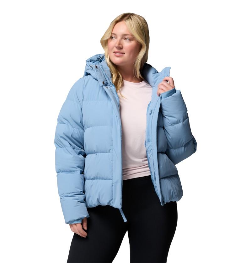 Amaze Puff Hooded Jacket, Extended - Womens - rainy day 1
