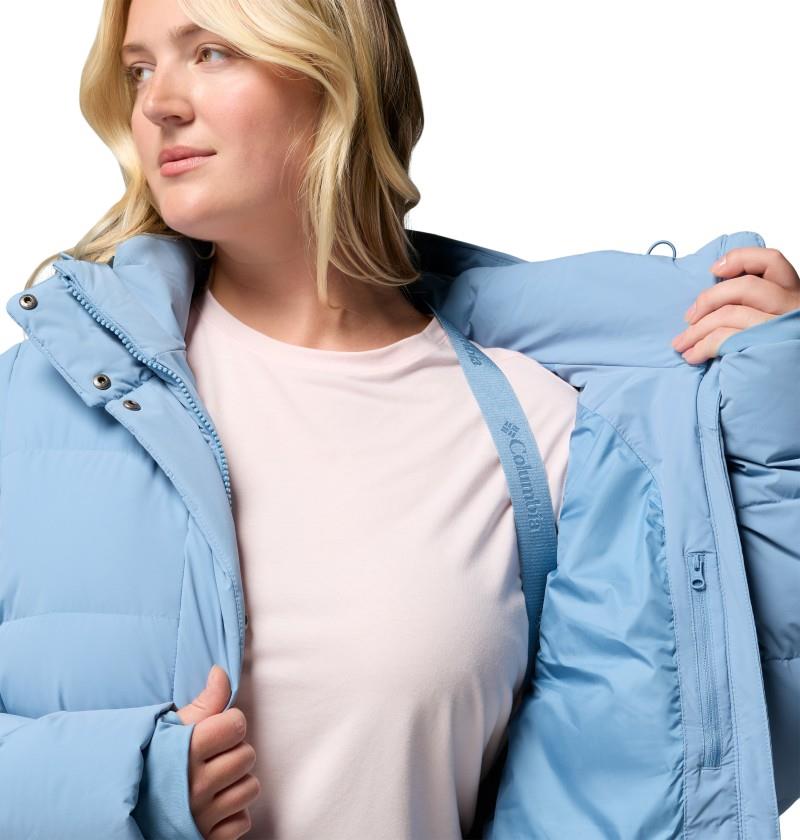 Amaze Puff Hooded Jacket, Extended - Womens - rainy day 1