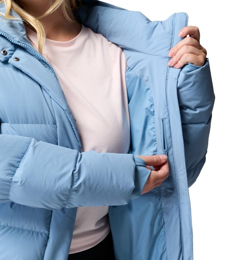Amaze Puff Hooded Jacket, Extended - Womens - rainy day 1