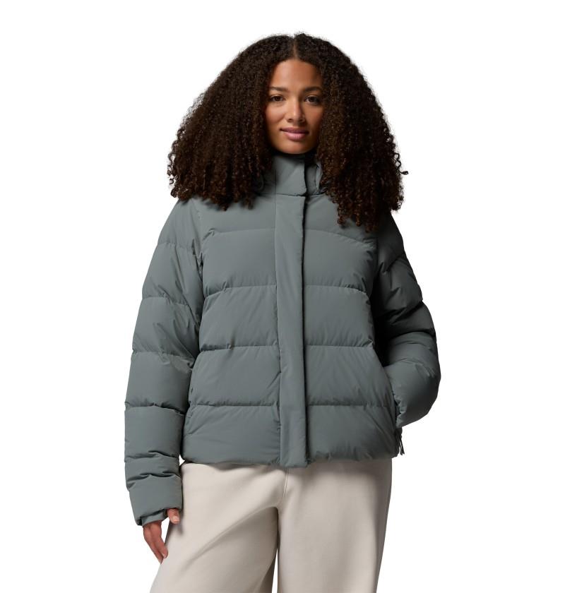 Amaze Puff Hooded Jacket, Extended - Womens - sedona sage 1