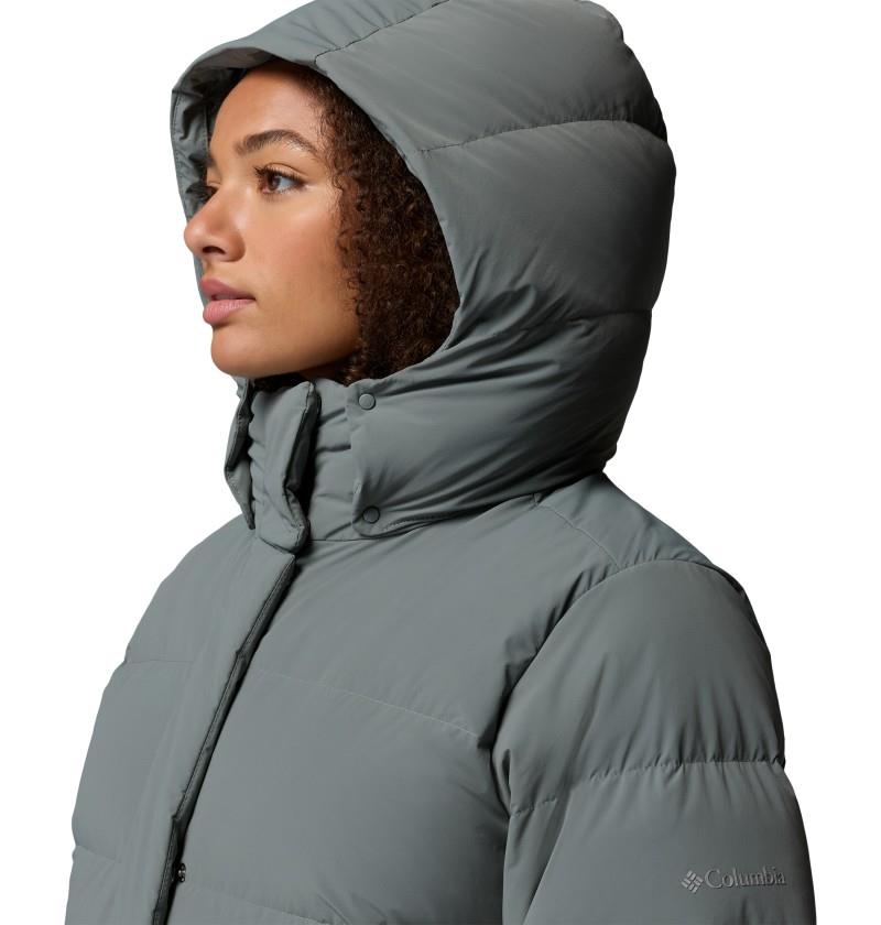 Amaze Puff Hooded Jacket, Extended - Womens - sedona sage 1