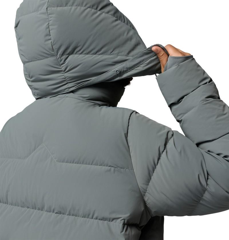 Amaze Puff Hooded Jacket, Extended - Womens - sedona sage 1