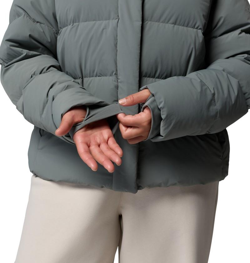 Amaze Puff Hooded Jacket, Extended - Womens - sedona sage 1