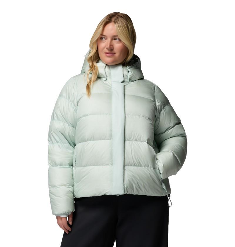 Amaze Puff Hooded Jacket, Extended - Womens - tea light pearl shine 1