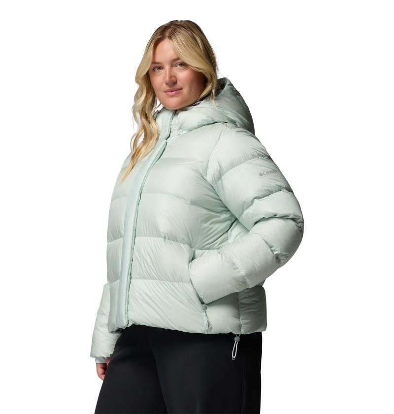 Amaze Puff Hooded Jacket, Extended - Womens - tea light pearl shine 1