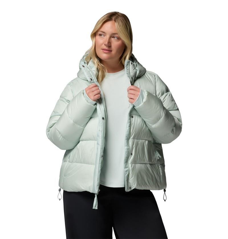 Amaze Puff Hooded Jacket, Extended - Womens - tea light pearl shine 1