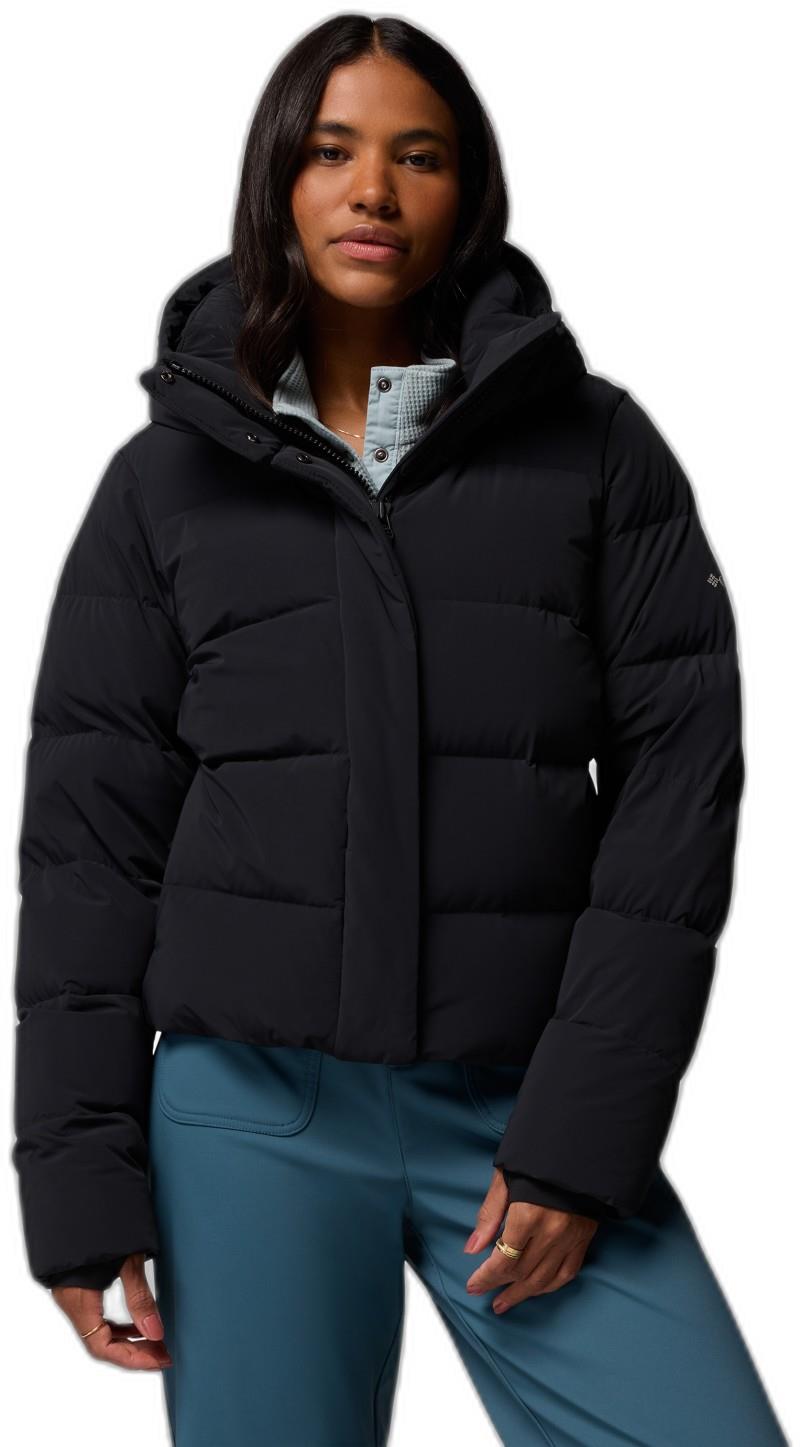 Amaze Puff Hooded Jacket - Womens - black 1