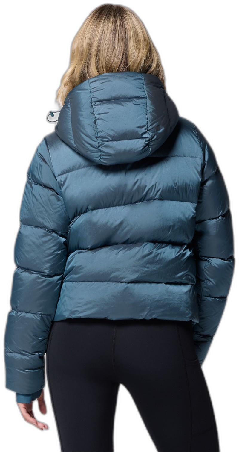 Amaze Puff Hooded Jacket - Womens - everblue high shine 1