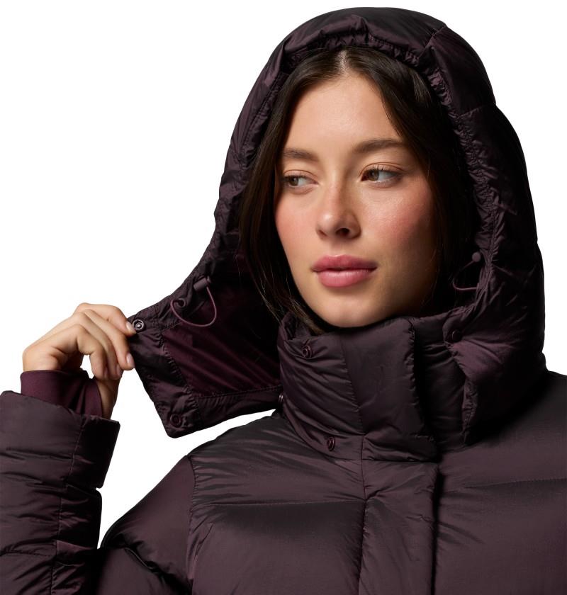 Amaze Puff Hooded Jacket - Womens - moonvista high shine 1