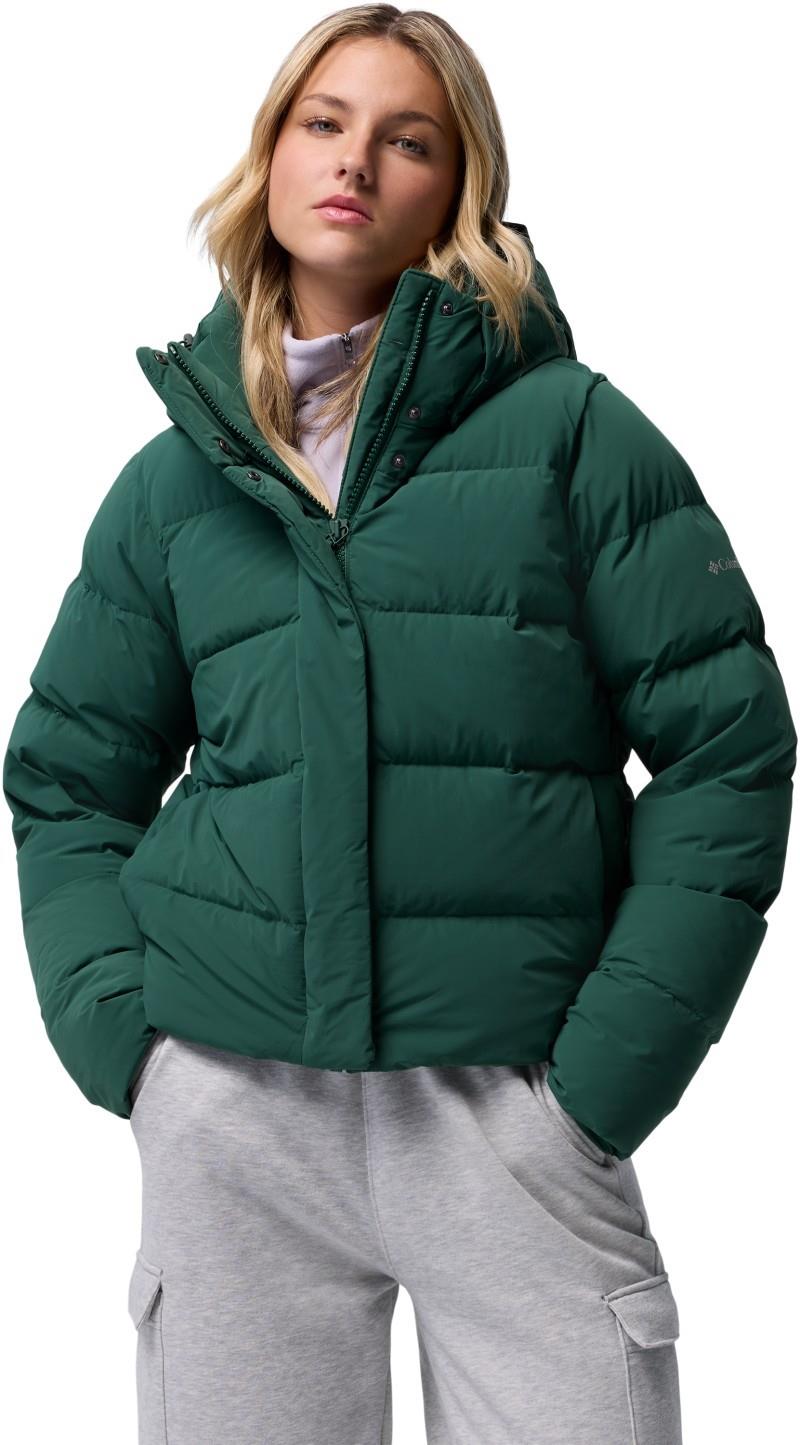 Amaze Puff Hooded Jacket - Womens - rain forest 1