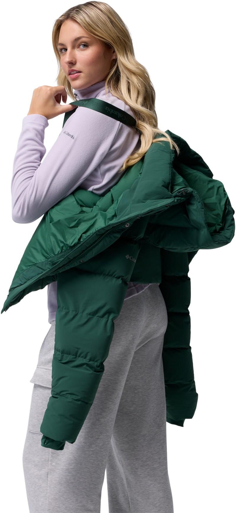 Amaze Puff Hooded Jacket - Womens - rain forest 1