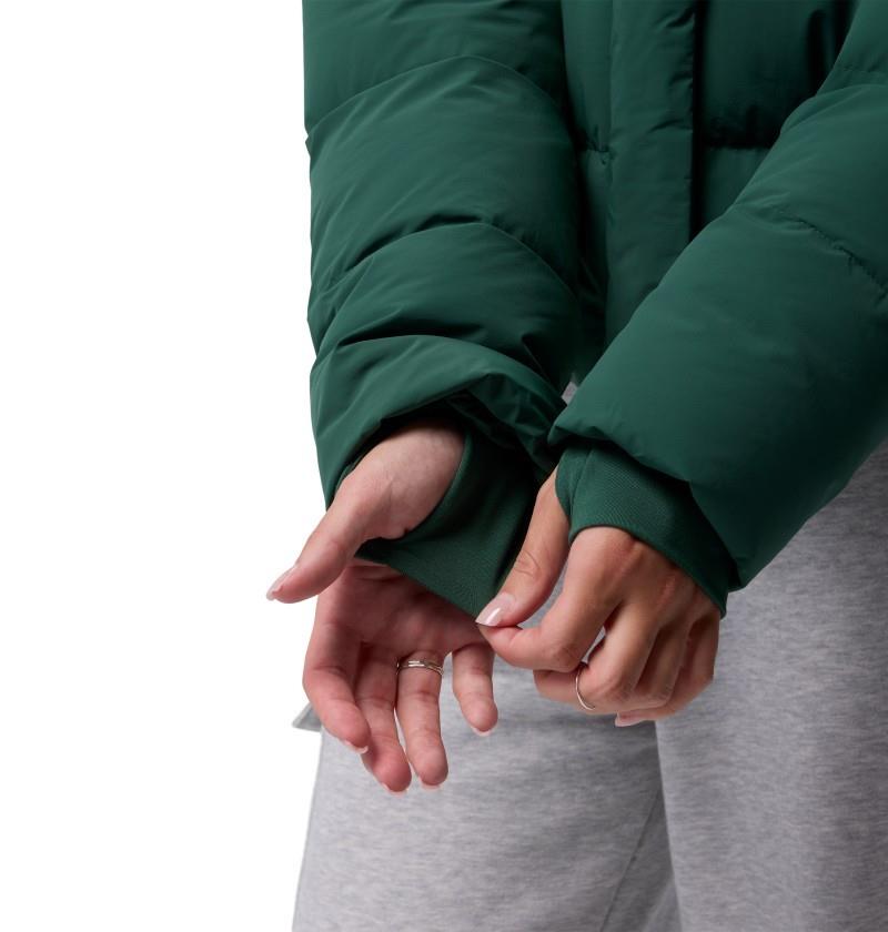 Amaze Puff Hooded Jacket - Womens - rain forest 1