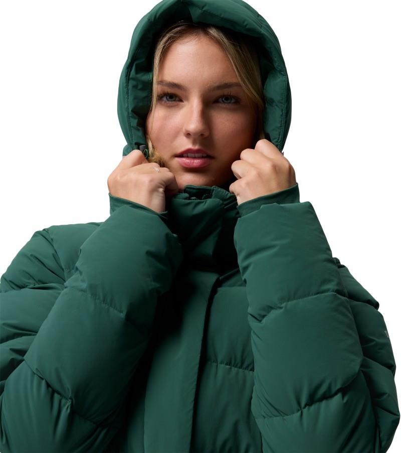 Amaze Puff Hooded Jacket - Womens - rain forest 1
