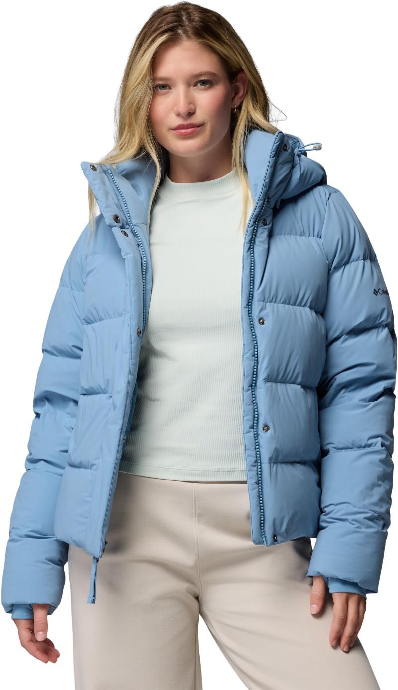 Amaze Puff Hooded Jacket - Womens - rainy day 1