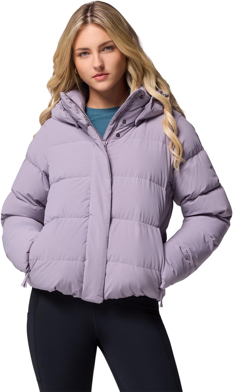 Amaze Puff Hooded Jacket - Womens - shale purple 1