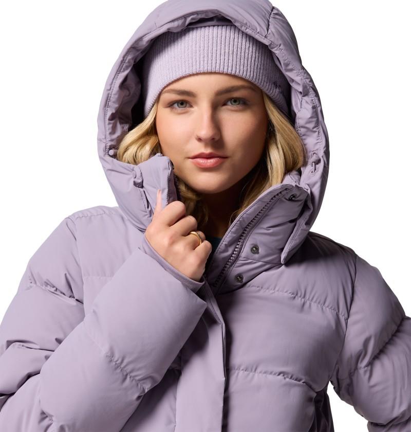 Amaze Puff Hooded Jacket - Womens - shale purple 1
