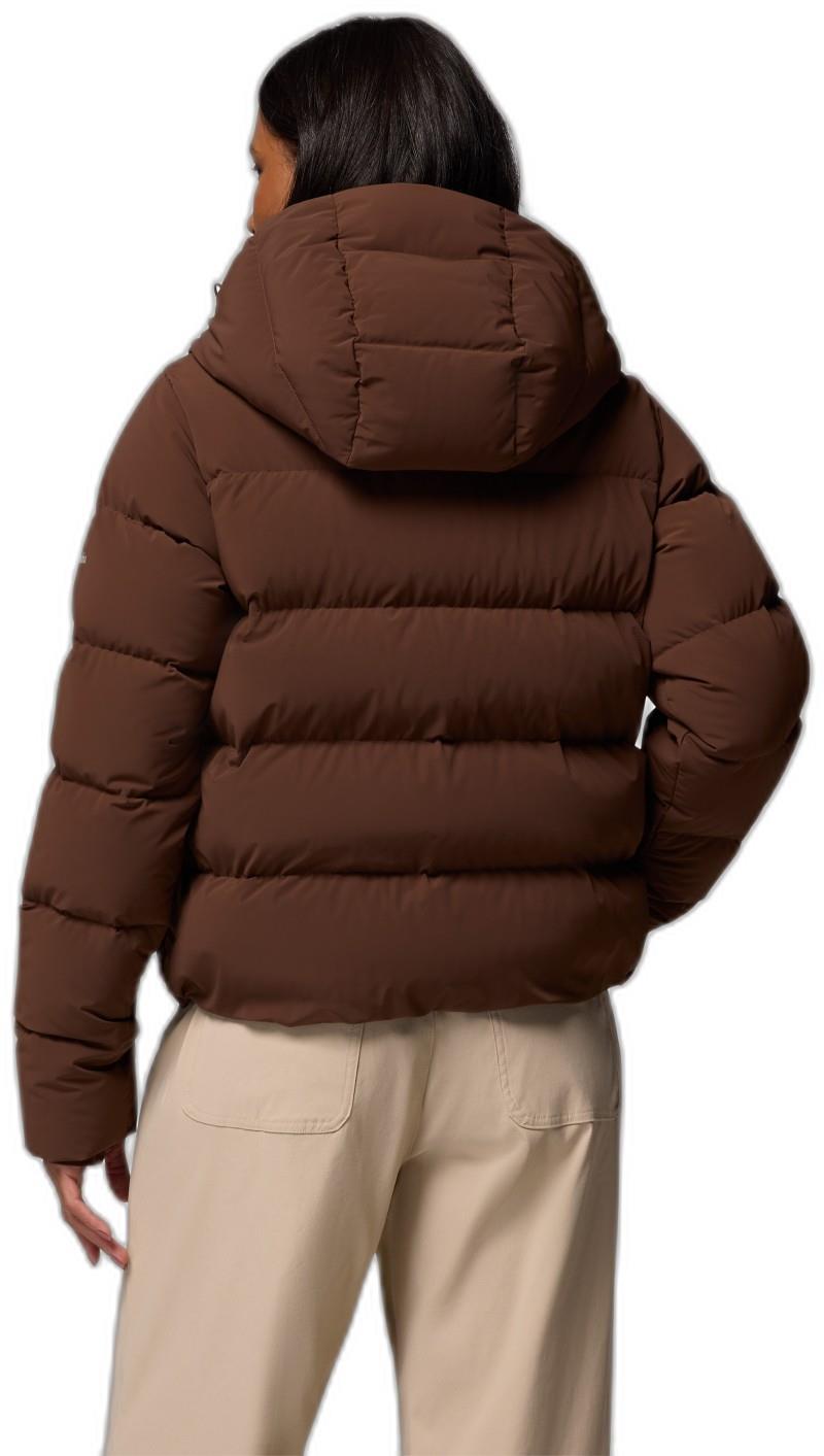 Amaze Puff Hooded Jacket - Womens - tobacco 1