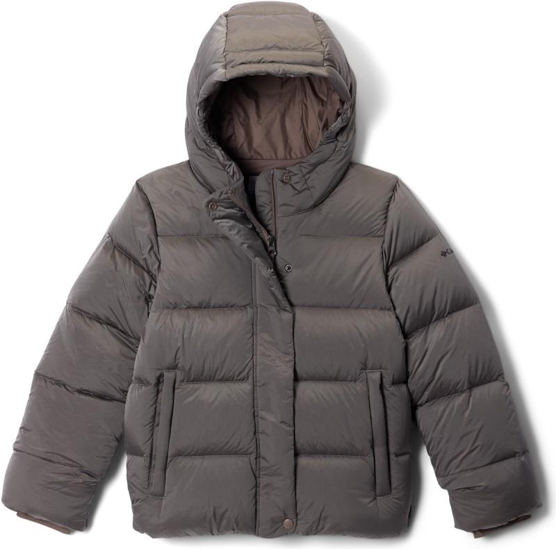 Amaze Puff Hooded Jacket - Youth Girls - iron high shine 1