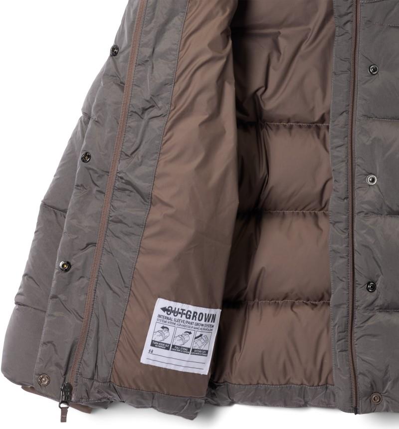 Amaze Puff Hooded Jacket - Youth Girls - iron high shine 1