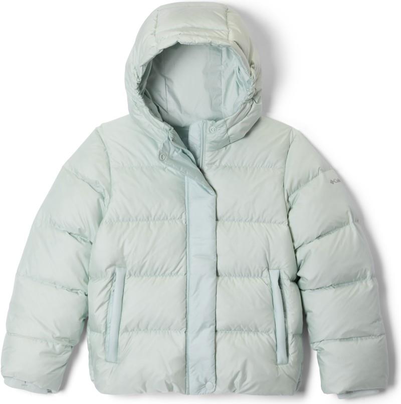 Amaze Puff Hooded Jacket - Youth Girls - tea light pearl shine 1