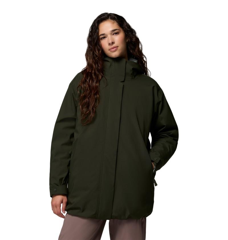 Amaze Puff Interchange Jacket - Womens - greenscape 1