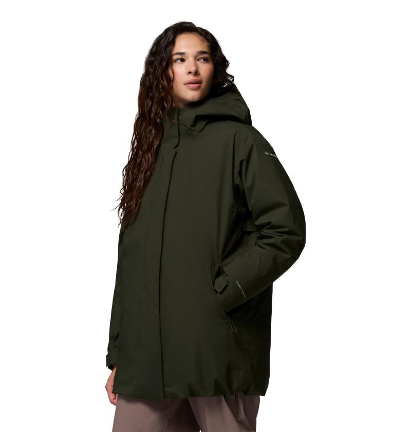 Amaze Puff Interchange Jacket - Womens - greenscape 1