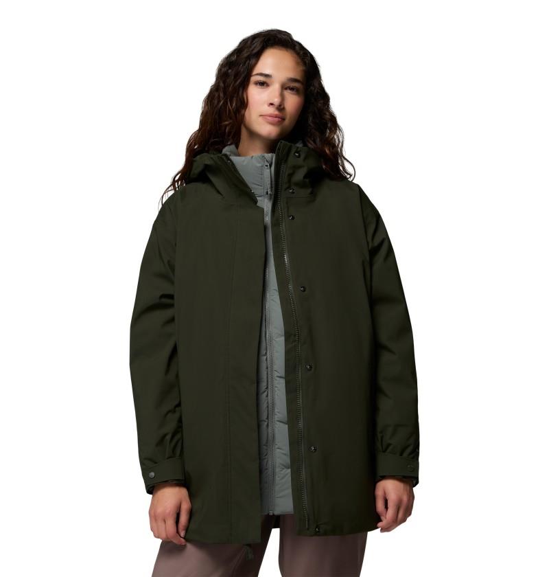 Amaze Puff Interchange Jacket - Womens - greenscape 1